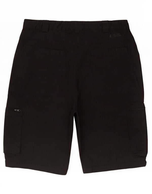 Mountain Warehouse Ανδρικό Σορτς Cargo Μεγάλο W34 Μαύρο Πολυεστέρα