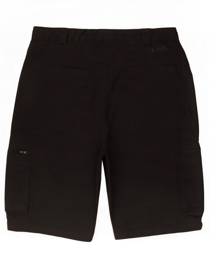 Mountain Warehouse Ανδρικό Σορτς Cargo Μεγάλο W34 Μαύρο Πολυεστέρα
