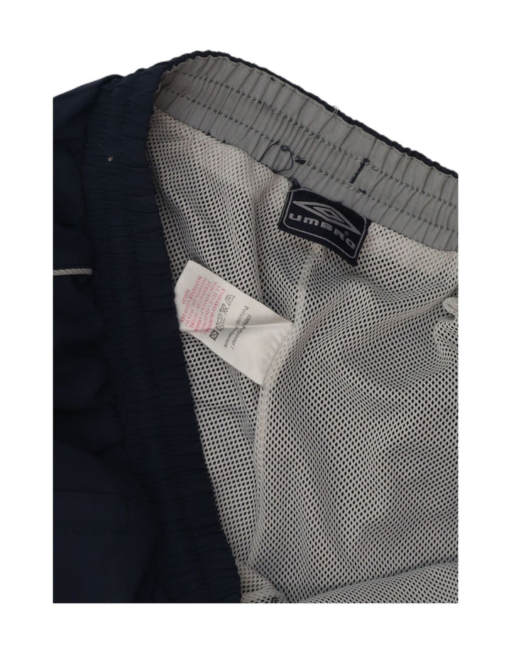 Ανδρική φόρμα Umbro Graphic Παντελόνι Joggers Large Navy Blue Polyester