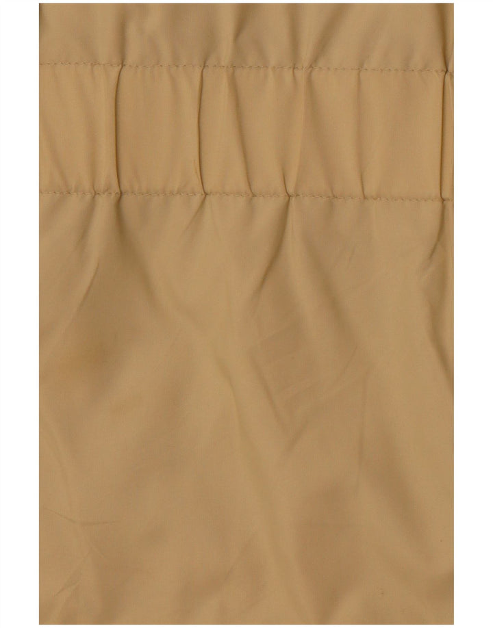 VINTAGE Γυναικείο Utility Jacket UK 16 Large Beige Colourblock