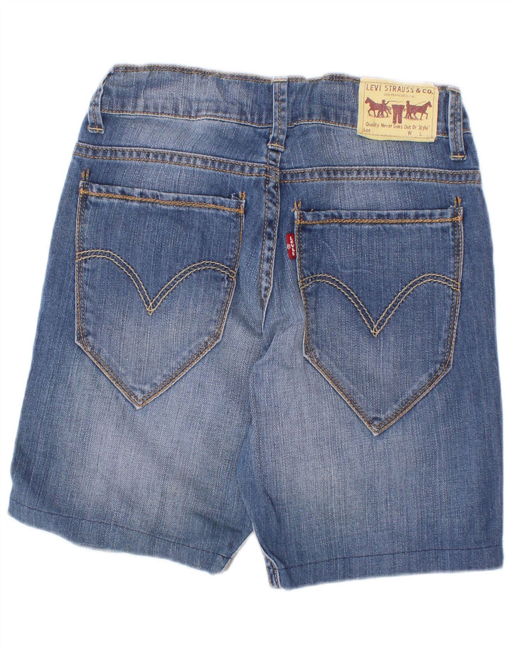 Τζιν σορτς Levi's Boys 9-10 ετών W22 Μπλε βαμβακερό
