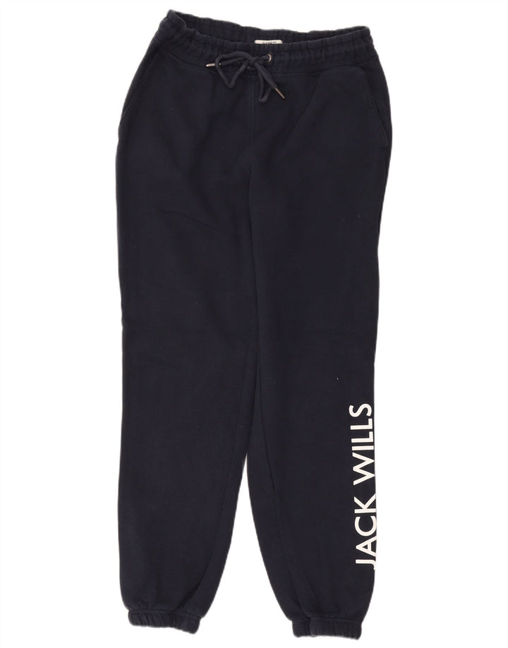 Jack Wills Ανδρική φόρμα αθλητικής φόρμας γραφικά Joggers Medium Navy Blue