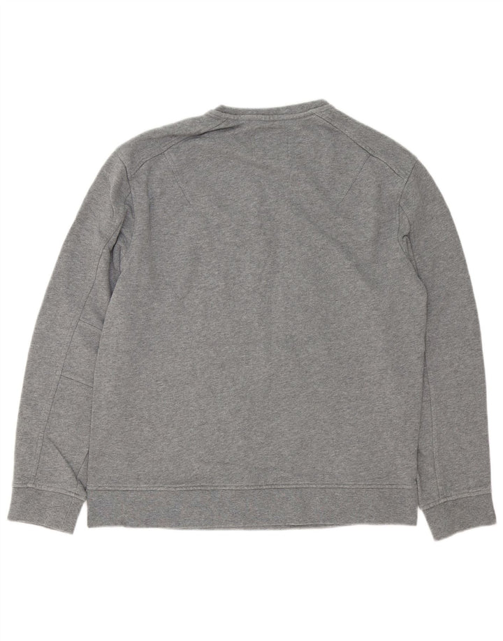 Ανδρικό γραφικό φούτερ Armani Exchange Jumper Μεσαίο γκρι βαμβακερό