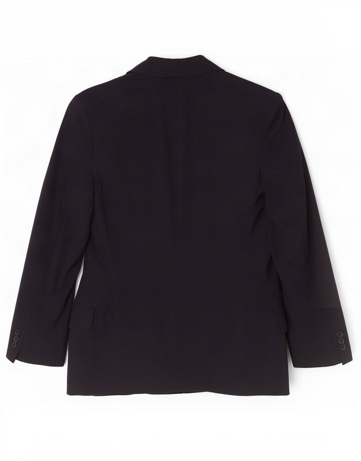Sisley Γυναικείο μπουφάν blazer UK 6 XS Navy Blue Virgin Wool