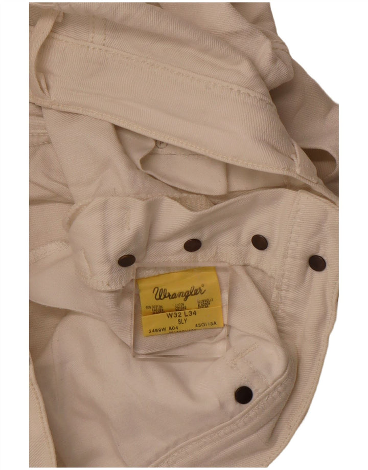 Wrangler Γυναικείο Sly τζιν σορτς W32 μεγάλο σε ανοιχτό λευκό βαμβακερό