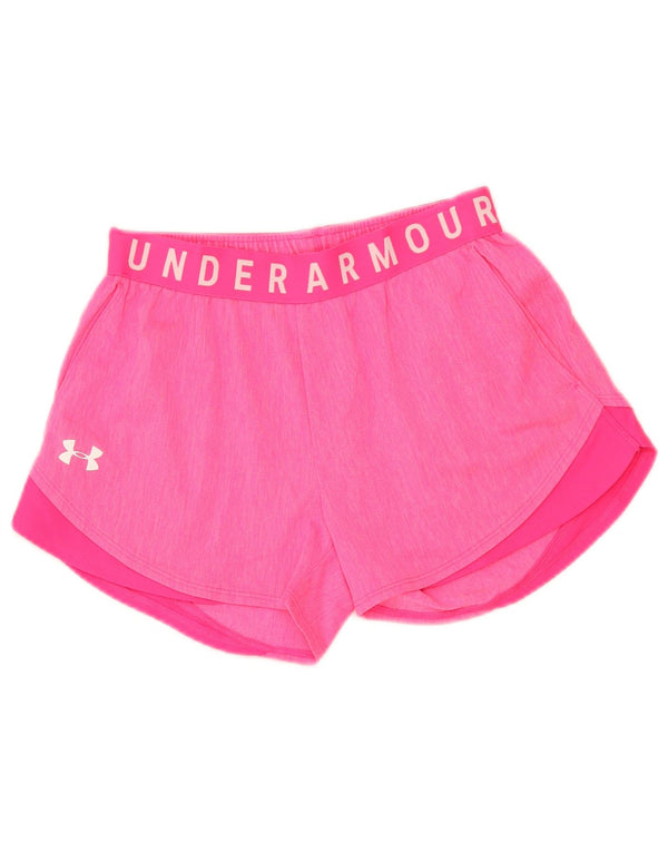 Γυναικείο γραφικό αθλητικό σορτς Under Armour UK 6 XS Pink Polyester
