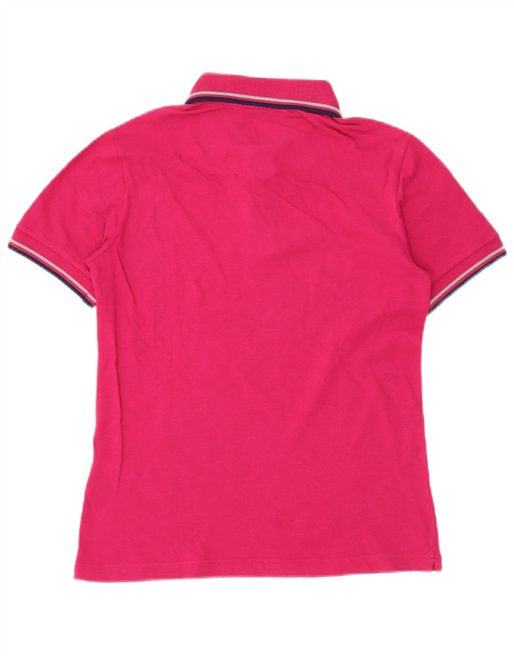 Fred Perry Ανδρικό πουκάμισο Polo Μικρό ροζ βαμβακερό