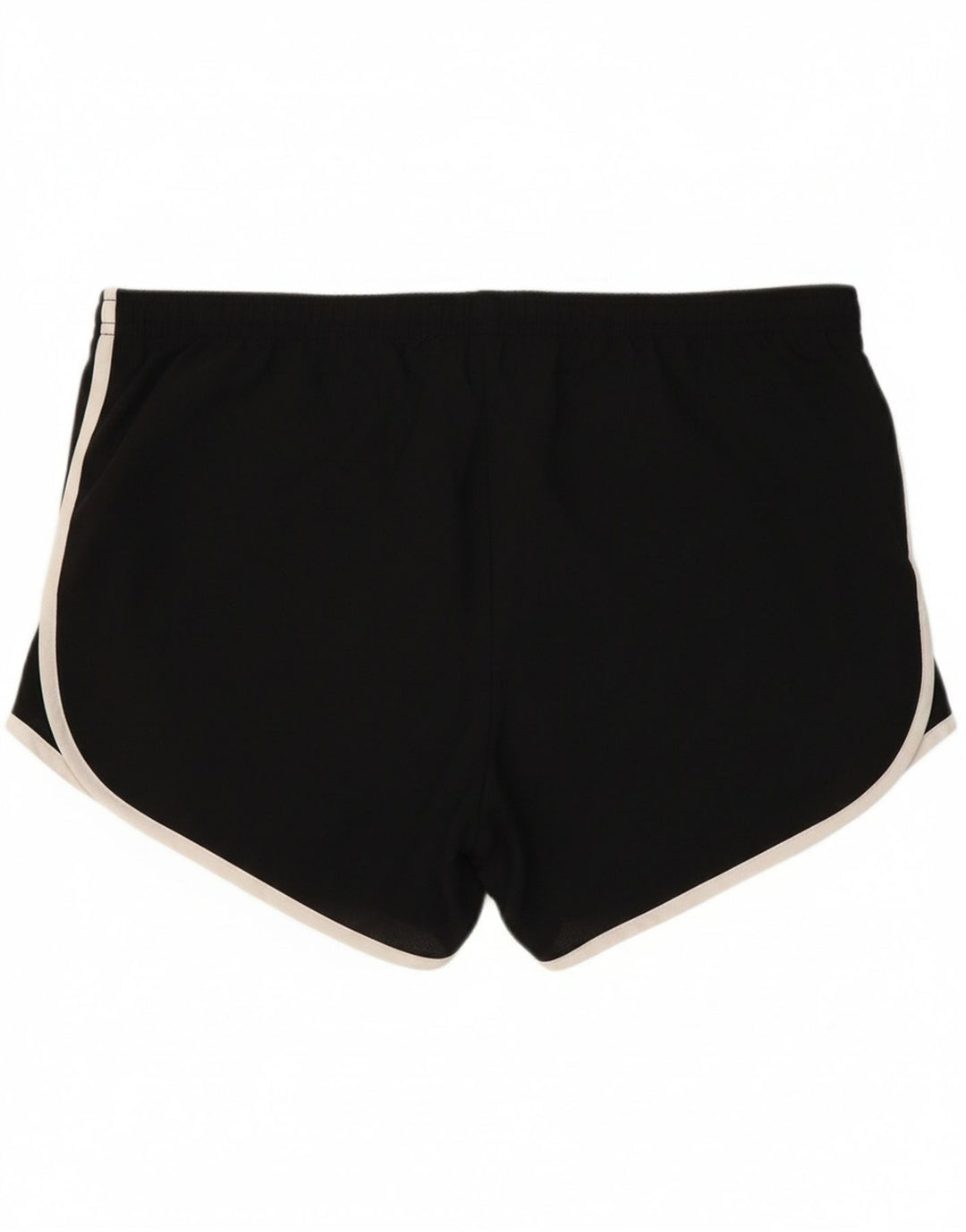 NIKE Womens Dri Fit Sport Shorts UK 10 Small  Black Polyester