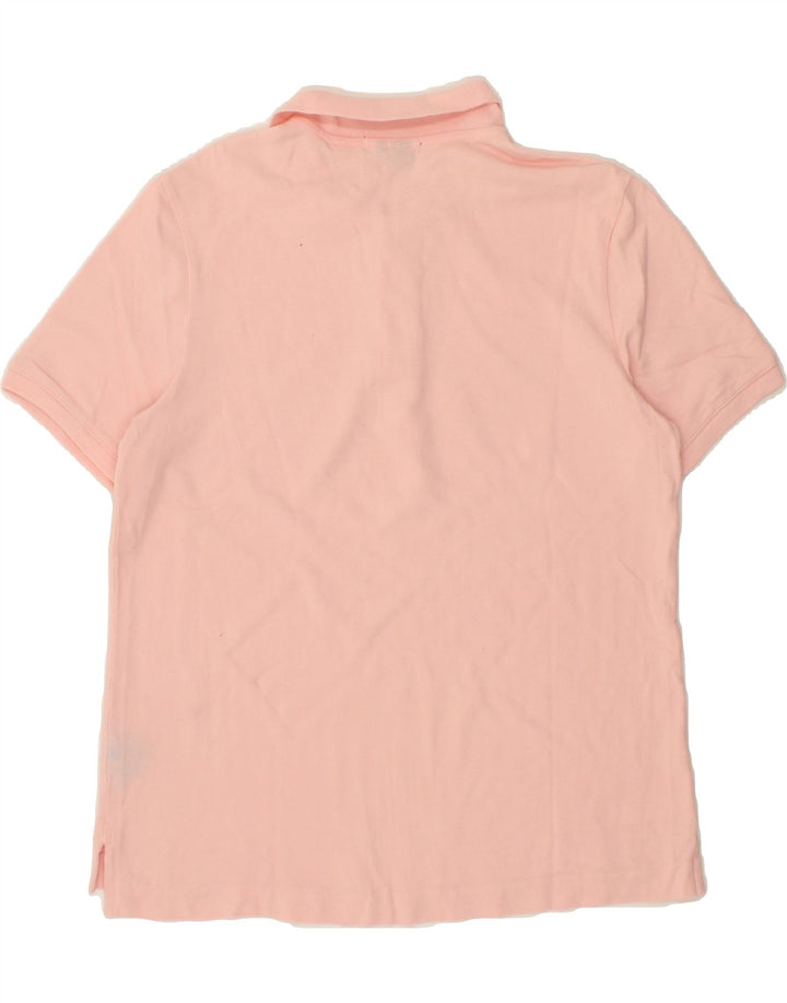 CHAPS Mens Slim Polo Shirt Large Pink Cotton Vintage Chaps and Second-Hand Chaps from Messina Hembry 