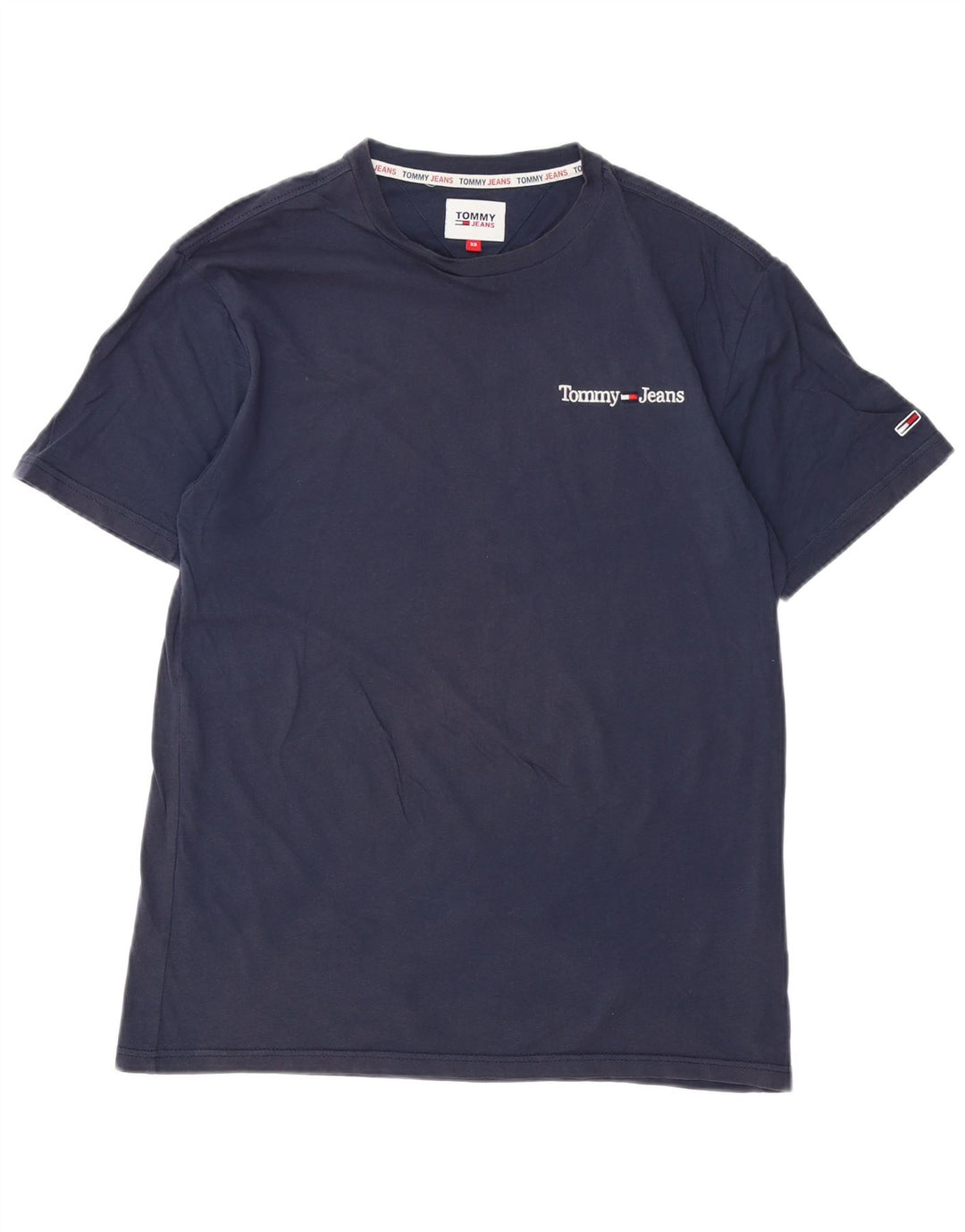 Ανδρικό T-Shirt Tommy Hilfiger Top XS Navy Blue Cotton