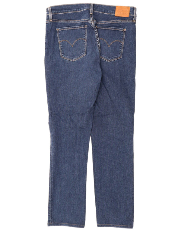 Levi's Womens 312 Shaping Slim Jeans W31 L30 Navy Blue