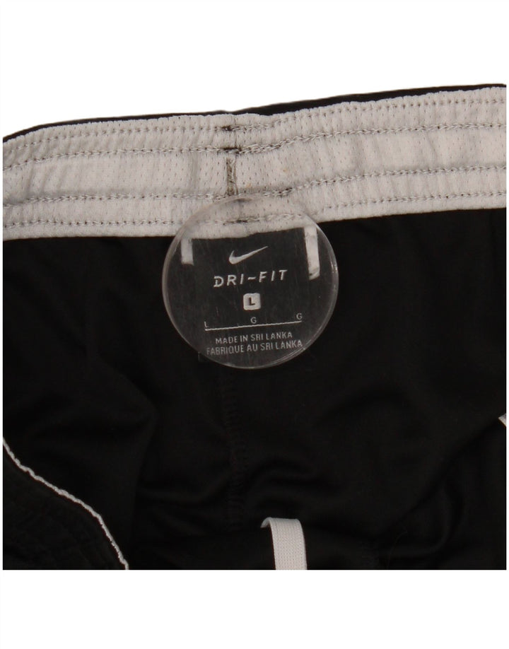 Ανδρικό αθλητικό σορτς NIKE Dri Fit μεγάλο μαύρο