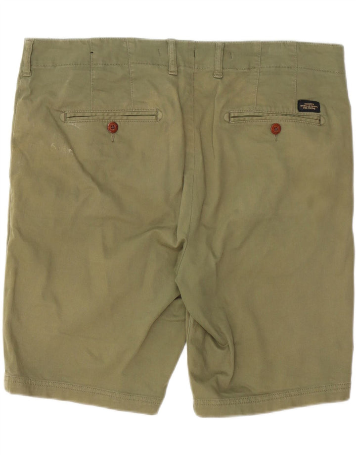Ανδρικό σορτς Chino SUPERDRY W36 Βαμβακερό χακί μεγάλο