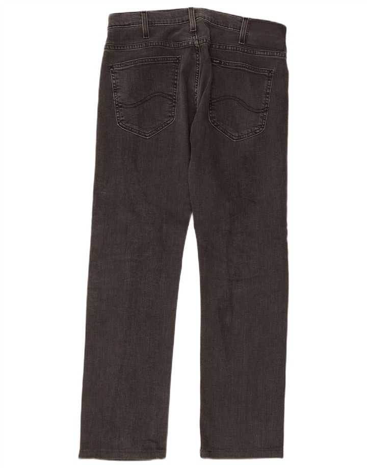 Lee Womens Powell Slim Jeans W31 L30 Γκρι βαμβακερό