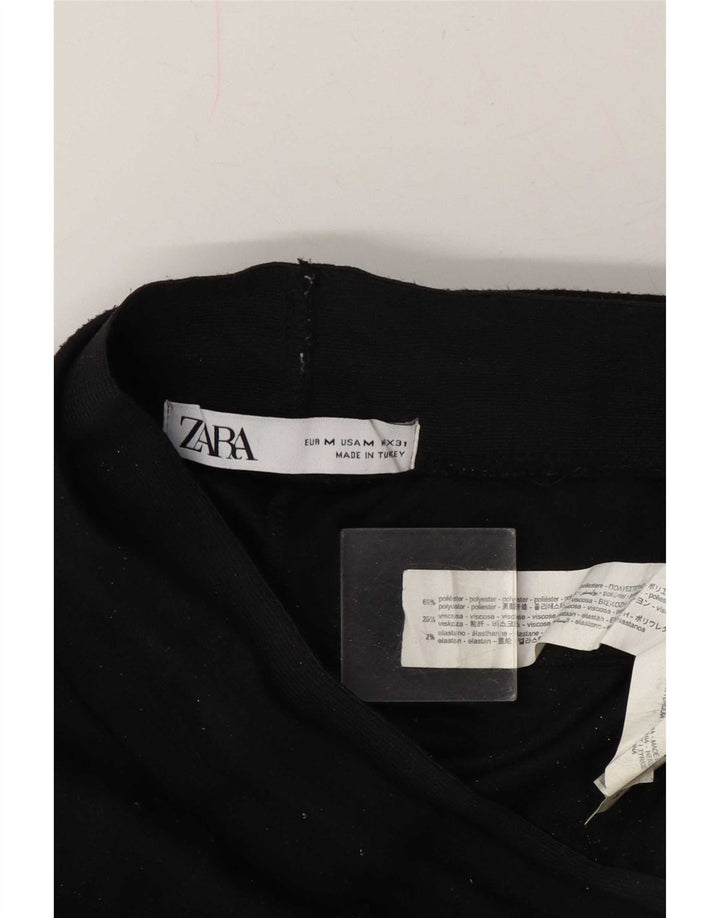 Ανδρική φόρμα Zara Παντελόνι Joggers Μεσαίο Μαύρο Πολυεστέρα
