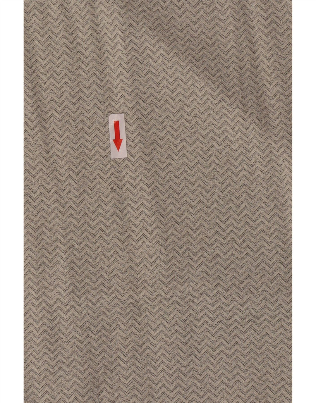 Gianfranco Ferre γυναικεία μπλούζα Top UK 16 Large Grey Chevron Viscose