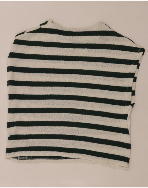 Zara Γυναικείο T-Shirt Top UK 14 Medium White Ride