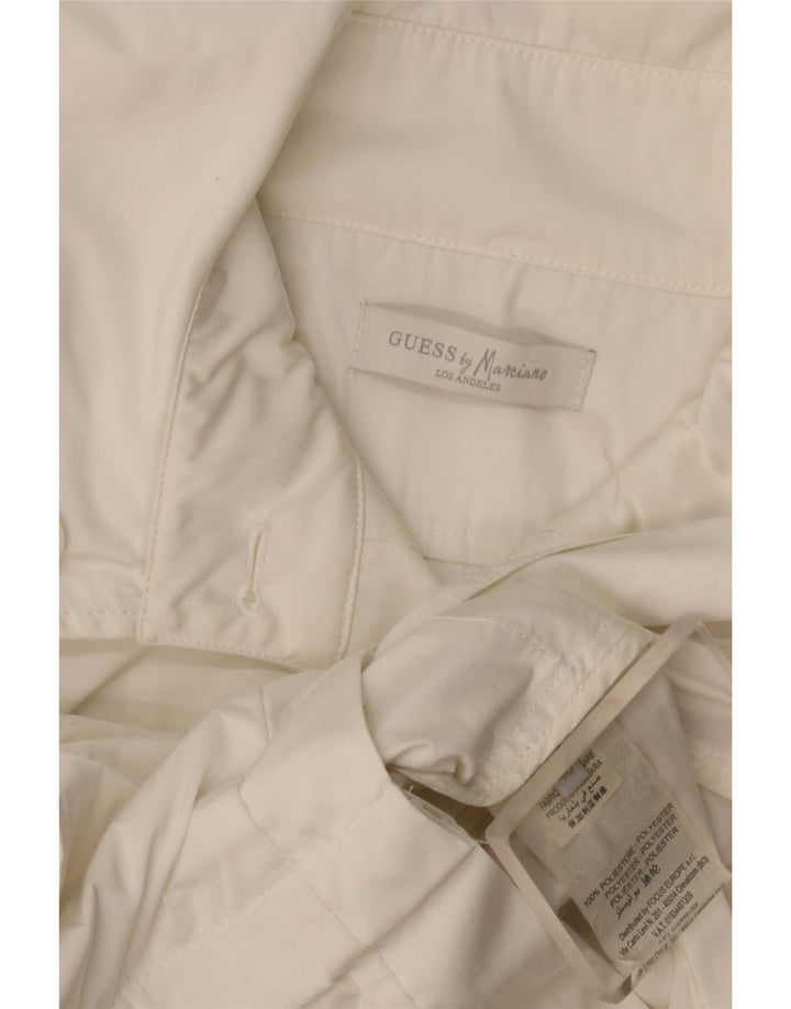 Guess By Marciano Γυναικεία καμπαρντίνα IT 40 Small White Polyester