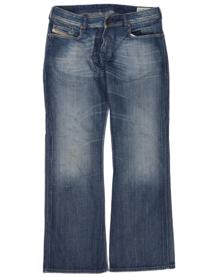 Diesel Ανδρικό Τζιν Zathan Regular Bootcut W34 L32 Μπλε βαμβακερό
