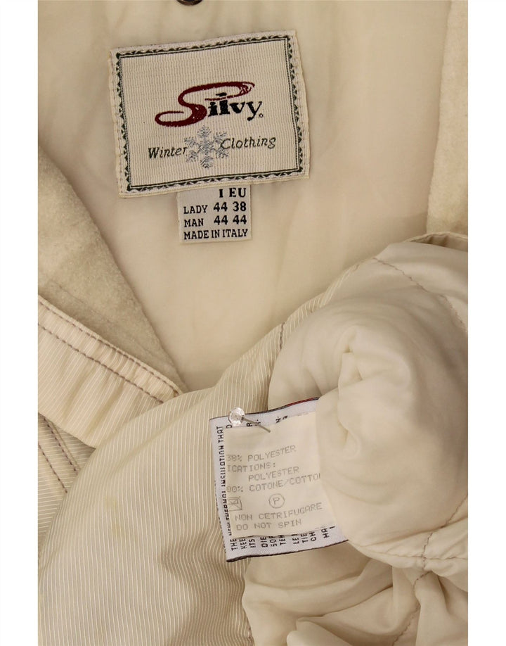 Silvy Γυναικείο μπουφάν Anorak με κουκούλα EU 38 Medium Off White Paisley