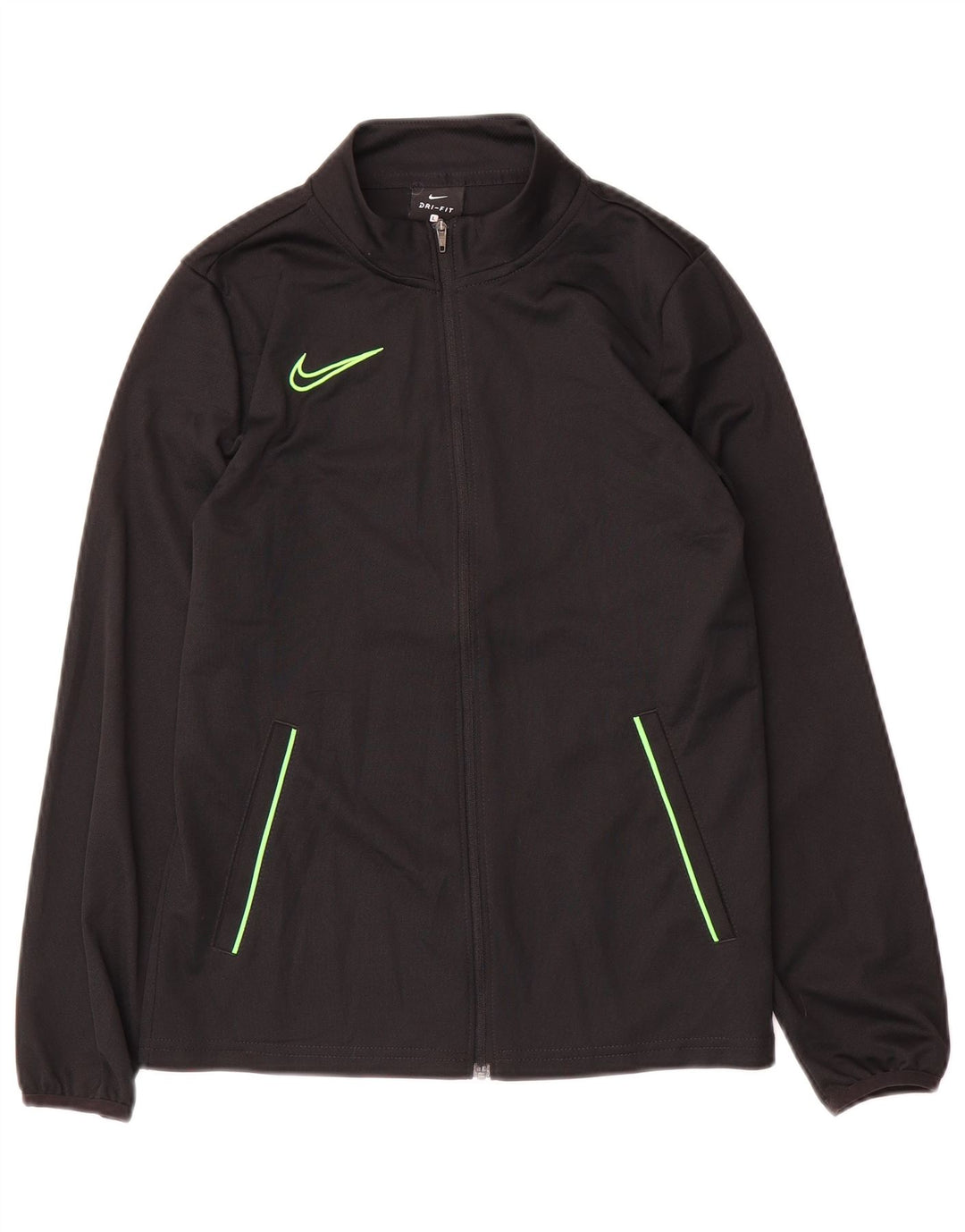 Μπουφάν Nike Boys Dri Fit αθλητική φόρμα 12-13 ετών μεγάλο μαύρο πολυεστέρα