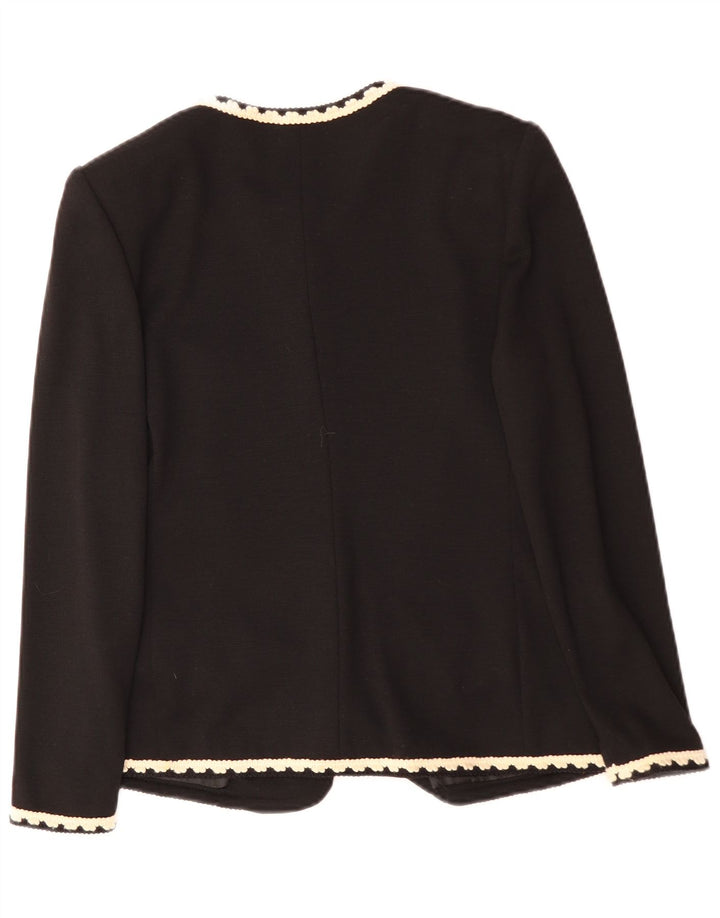 LUISA SPAGNOLI Γυναικείο μπλέιζερ με 5 κουμπιά μπουφάν IT 44 μεσαίο μαύρο οξικό