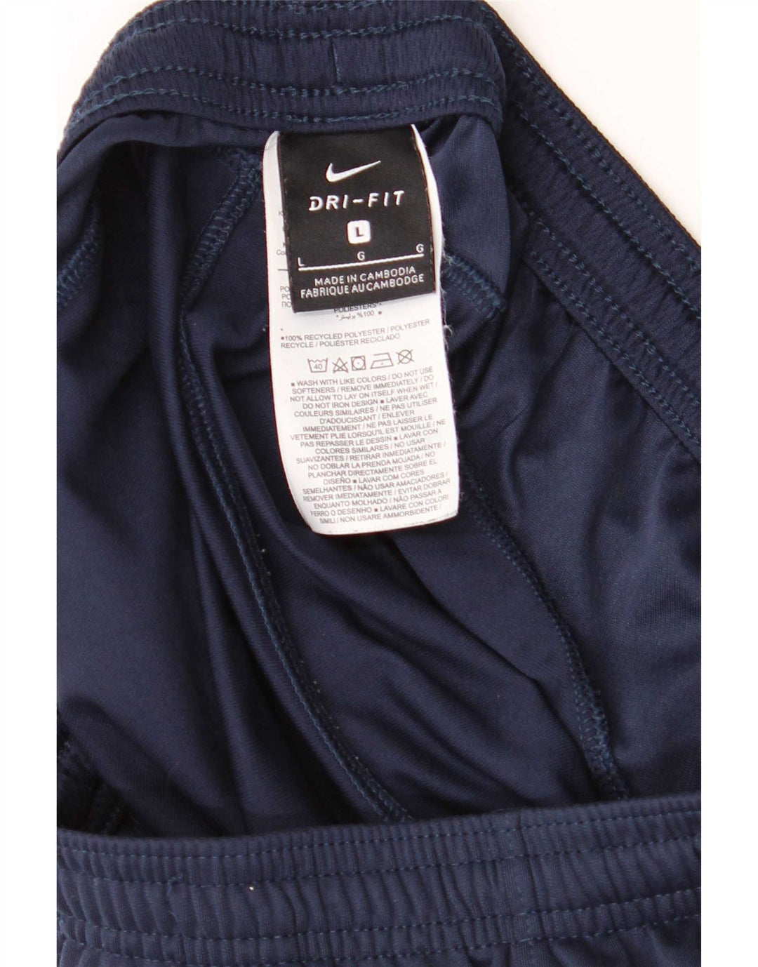 Ανδρικά αθλητικά σορτς Nike Regular Fit Μεγάλα αθλήματα σε μπλε ναυτικό πολυεστέρα