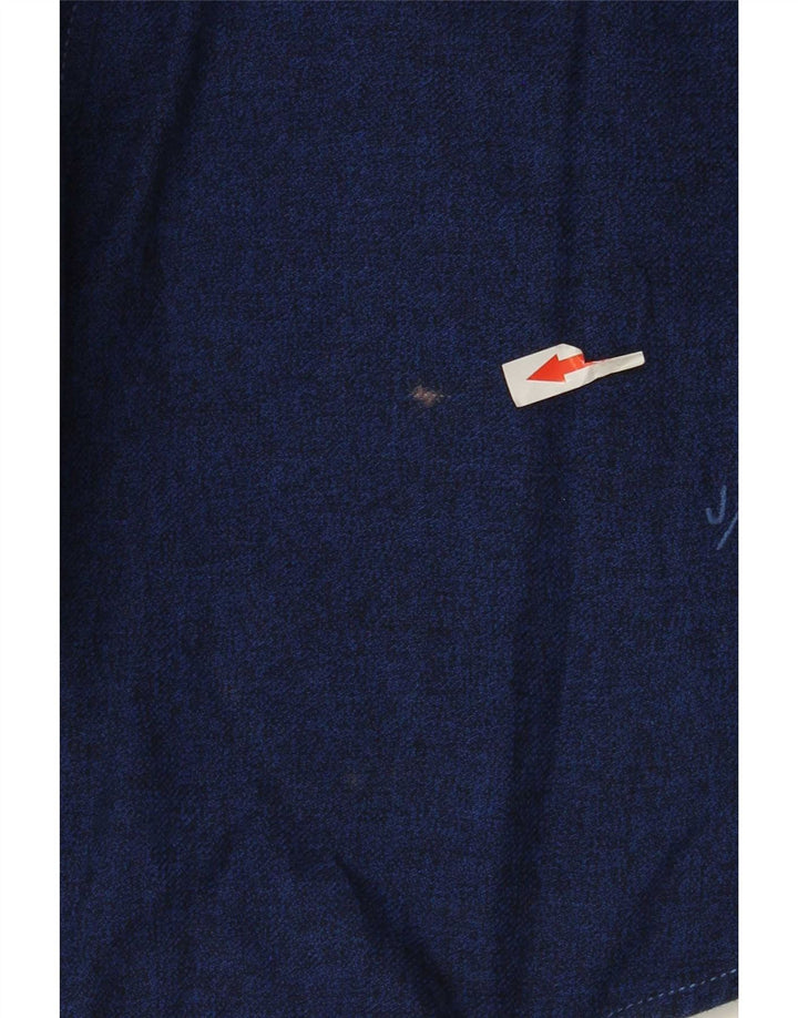 Ανδρικό πουκάμισο Jack & Jones, μεγάλο μπλε βαμβακερό