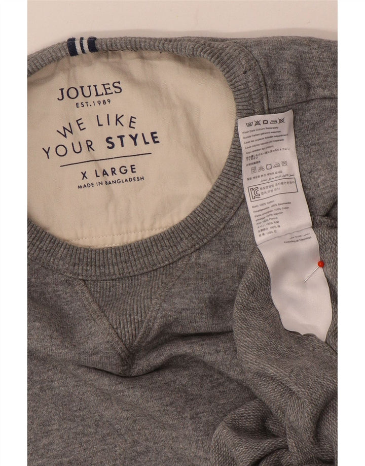 Ανδρικό φούτερ Joules Jumper XL Γκρι βαμβακερό