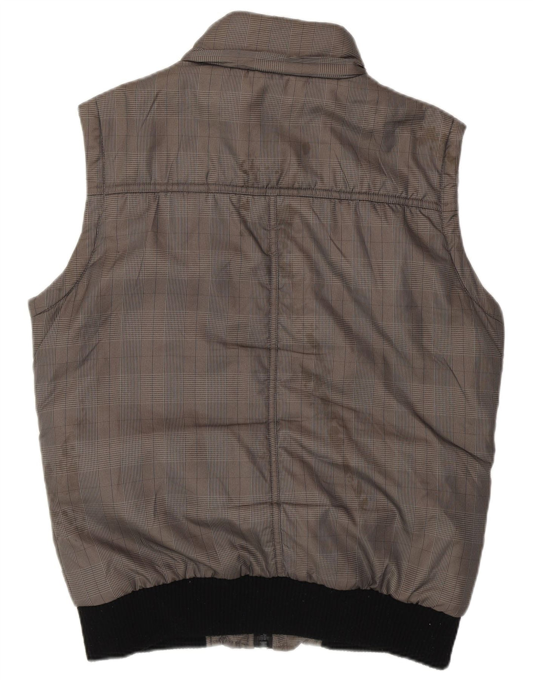 JACK & JONES Ανδρικό Gilet UK 40 Large Grey Check