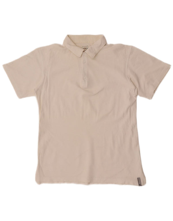 Calvin Klein Jeans Boys Polo πουκάμισο 15-16 ετών Λευκό