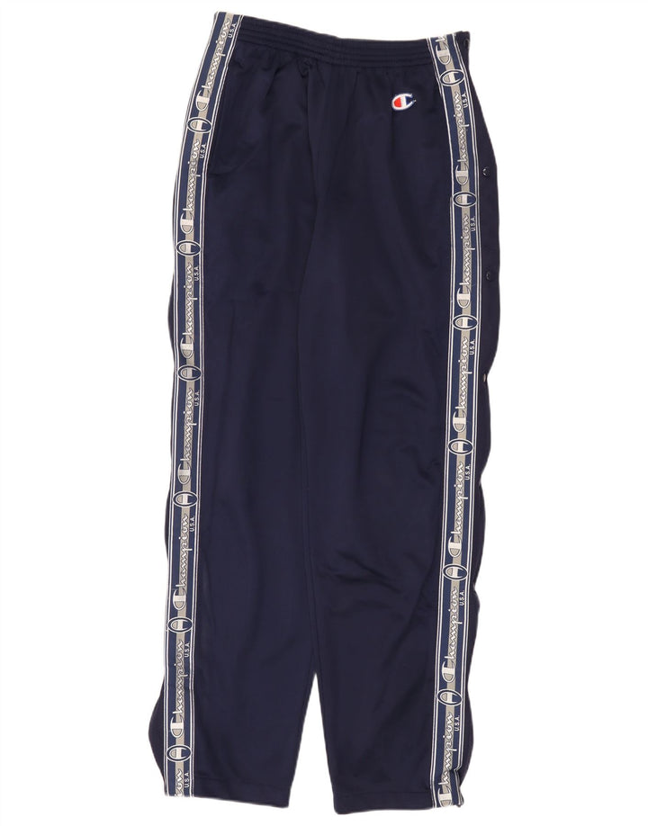 Παντελόνι φόρμας Champion Graphic UK 12 Medium Navy Blue