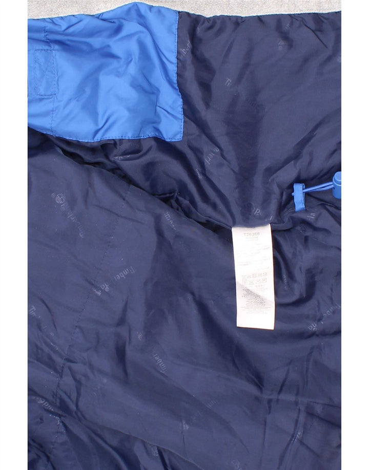 Μπουφάν Timberland Boys Hooded Gadded Jacket 7-8 Years Blue Polyester