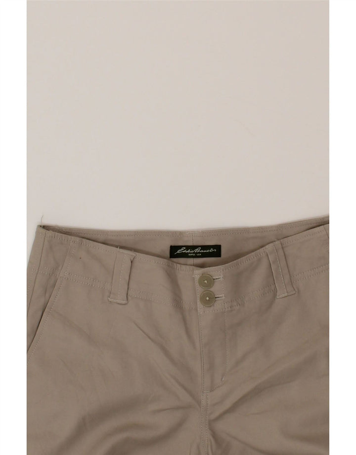 EDDIE BAUER Womens Blakely Fit Chino Trousers US 6 Medium W30 L31 Grey Vintage Eddie Bauer and Second-Hand Eddie Bauer from Messina Hembry 