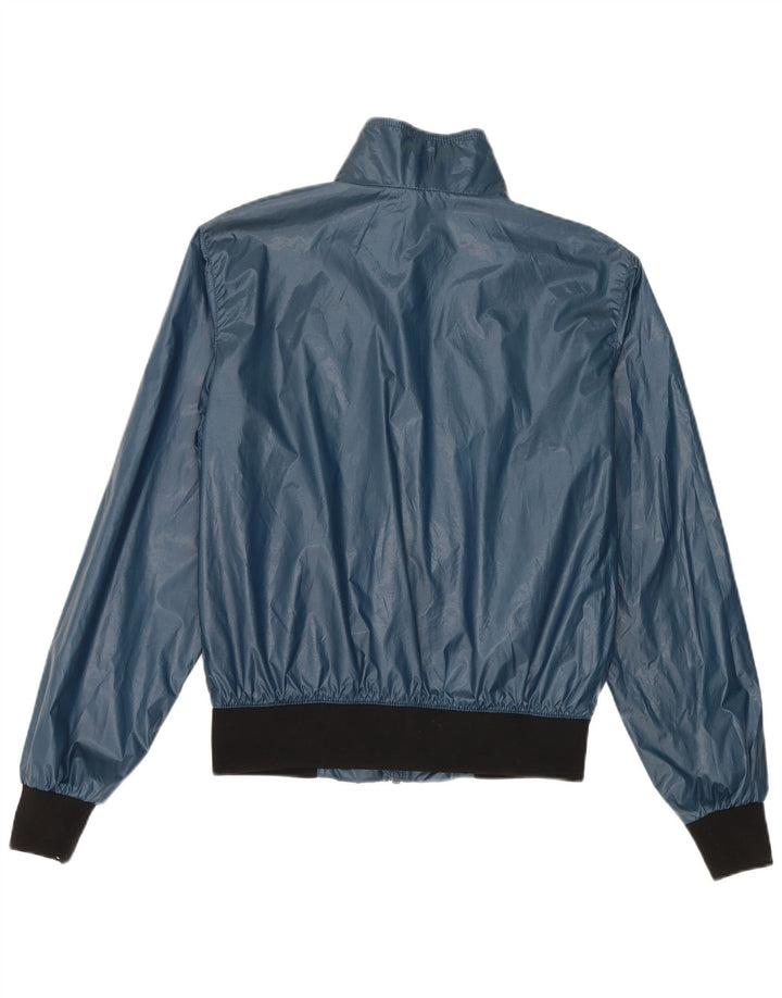 Refrigiwear Boys Bomber Jacket 13-14 Years Navy Blue Colorblock Polyester