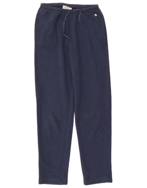 Champion γυναικεία φόρμα παντελόνι UK 14 Medium Navy Blue Cotton