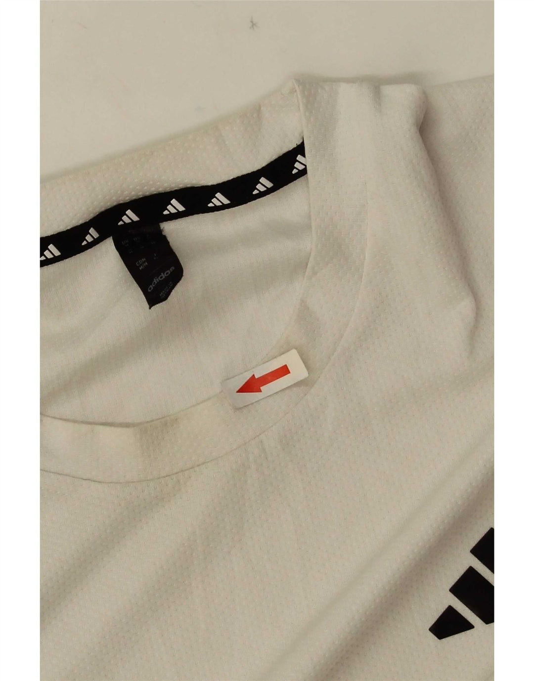 Adidas Ανδρικό T-Shirt Aeroready Τοπ μεσαίο λευκό πολυεστέρας
