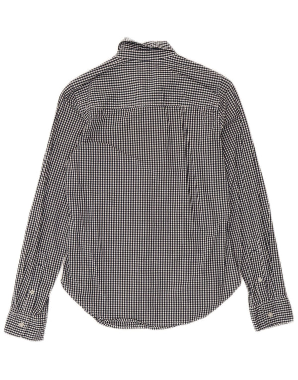 ABERCROMBIE & FITCH Γυναικείο πουκάμισο UK 6 XS Navy Blue Gingham