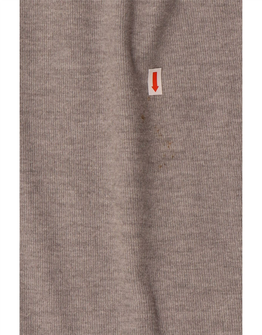 ZARA Womens Top Long Sleeve UK 14 Medium Grey Cotton