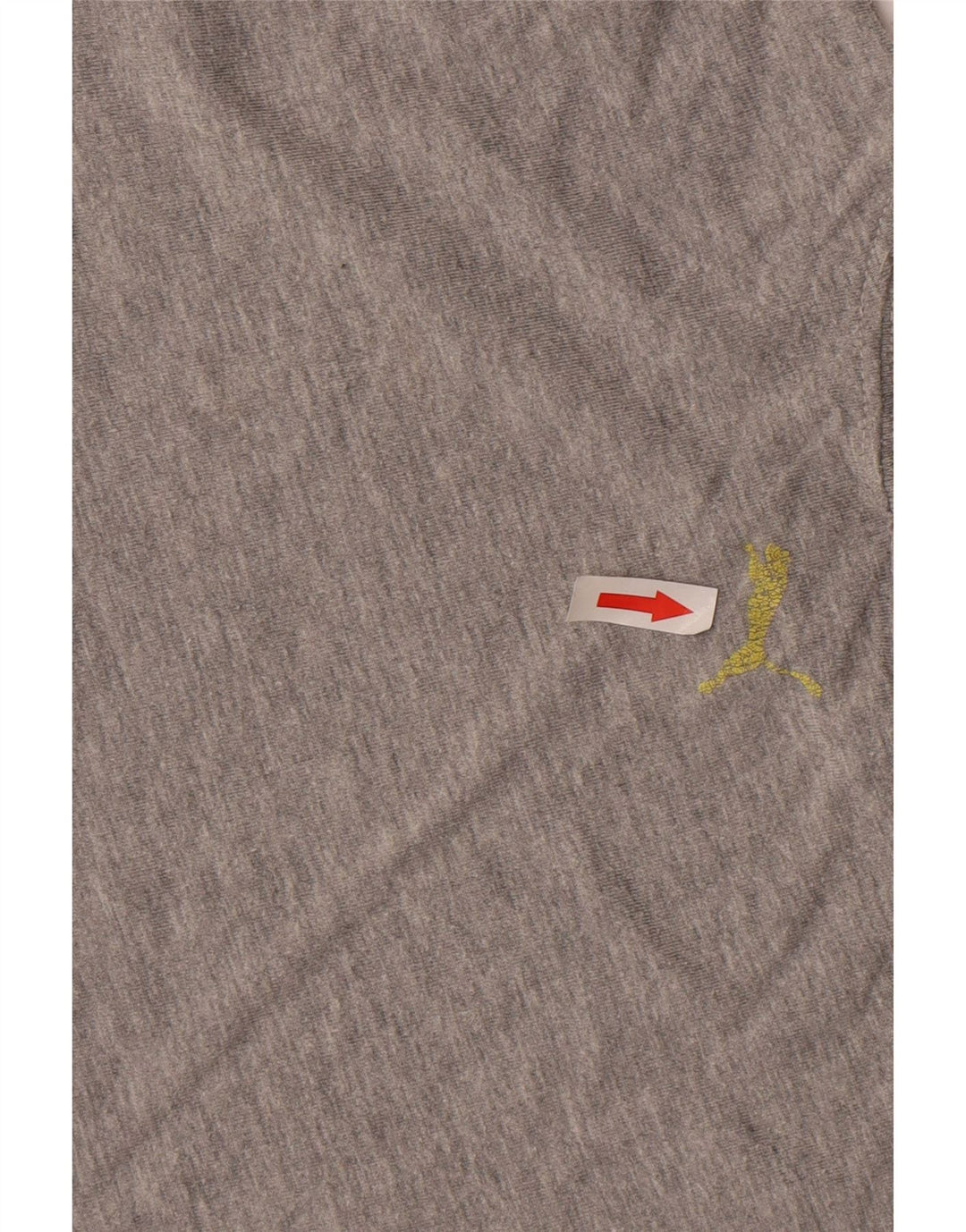 Puma Boys Graphic T-Shirt Top 9-10 ετών Μεσαίο γκρι βαμβακερό