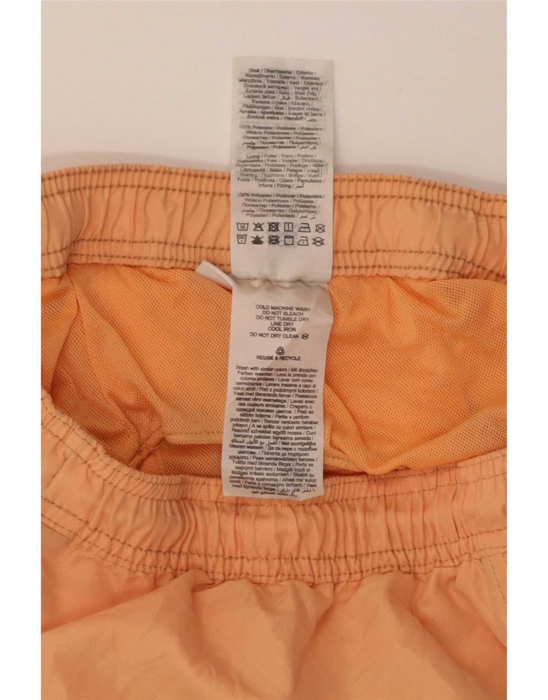Jack & Jones Ανδρικό γραφικό σορτς κολύμβησης με μεσαίο πορτοκαλί πολυεστέρα