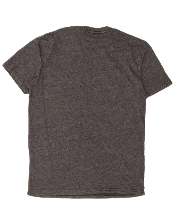 Ανδρικό γραφικό T-Shirt Volcom Τοπ μεσαίο γκρι βαμβακερό
