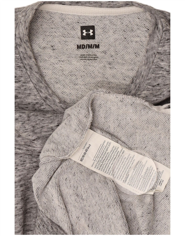 Ανδρικό γραφικό φούτερ Under Armour, μεσαίο γκρι βαμβακερό