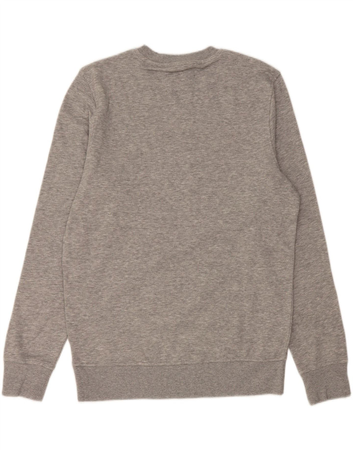 JACK & JONES Ανδρικό γραφικό φούτερ Jumper Βαμβακερό μεσαίο γκρι