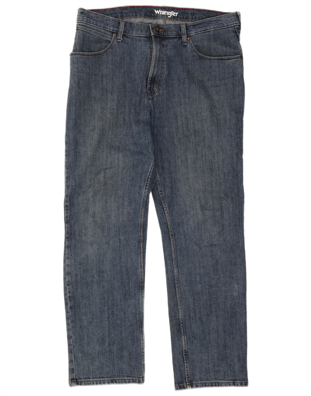 Ανδρικό τζιν Wrangler ίσιο W36 L30 Μπλε βαμβακερό