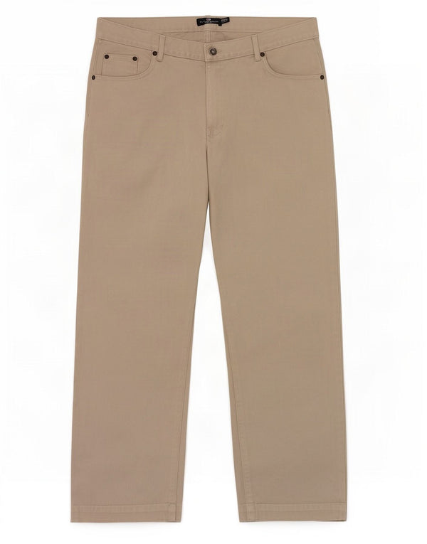 Marks & Spencer Mens Blue Harbour Straight Casual Παντελόνι W38 L33 Γκρι