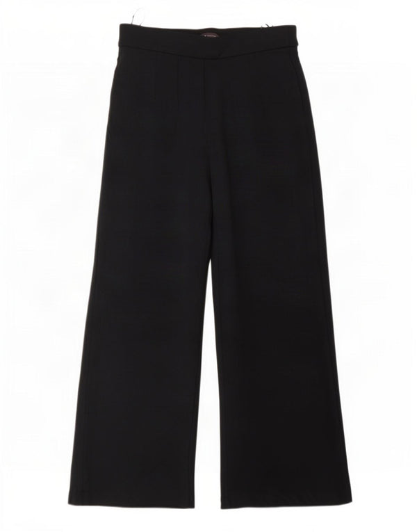 Marks & Spencer Γυναικείο Cropped Παντελόνι UK 12 Medium W32 L26 Navy Blue