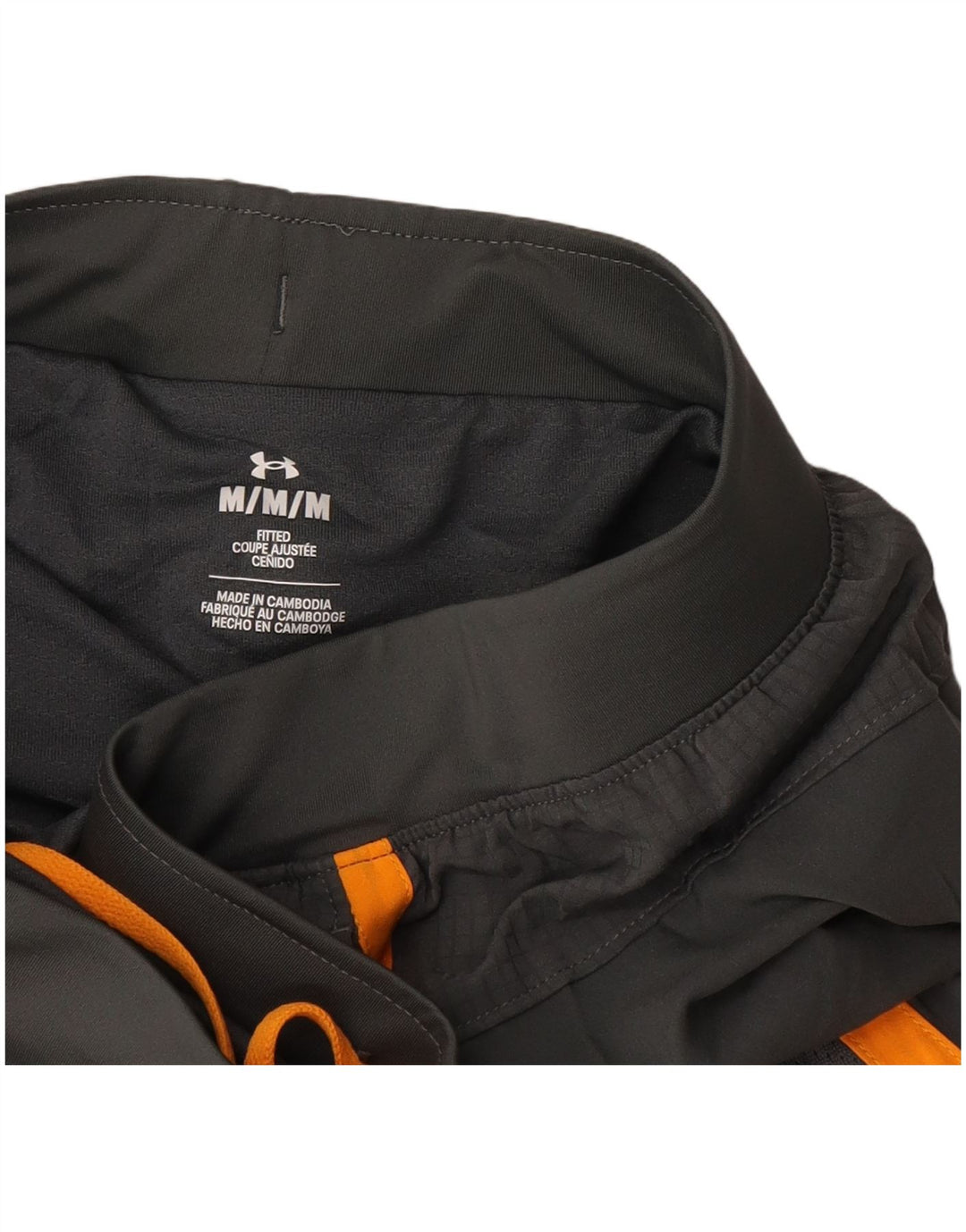 Ανδρικό γραφικό αθλητικό σορτς Under Armour Medium Grey