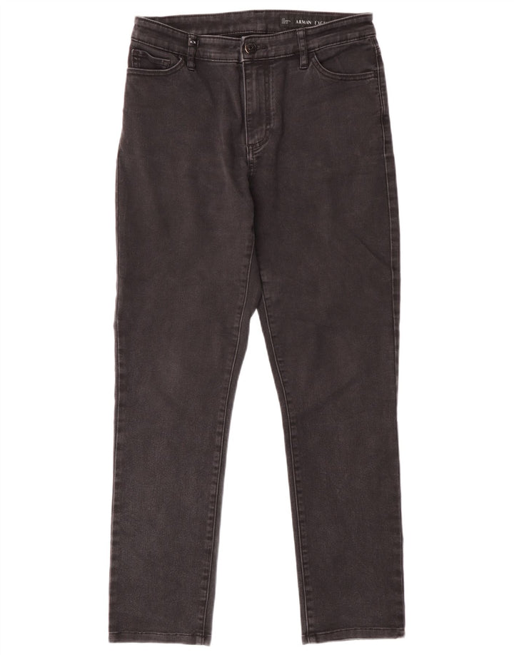 Armani Jeans Γυναικείο Slim Jeans W30 L28 Μαύρο βαμβακερό
