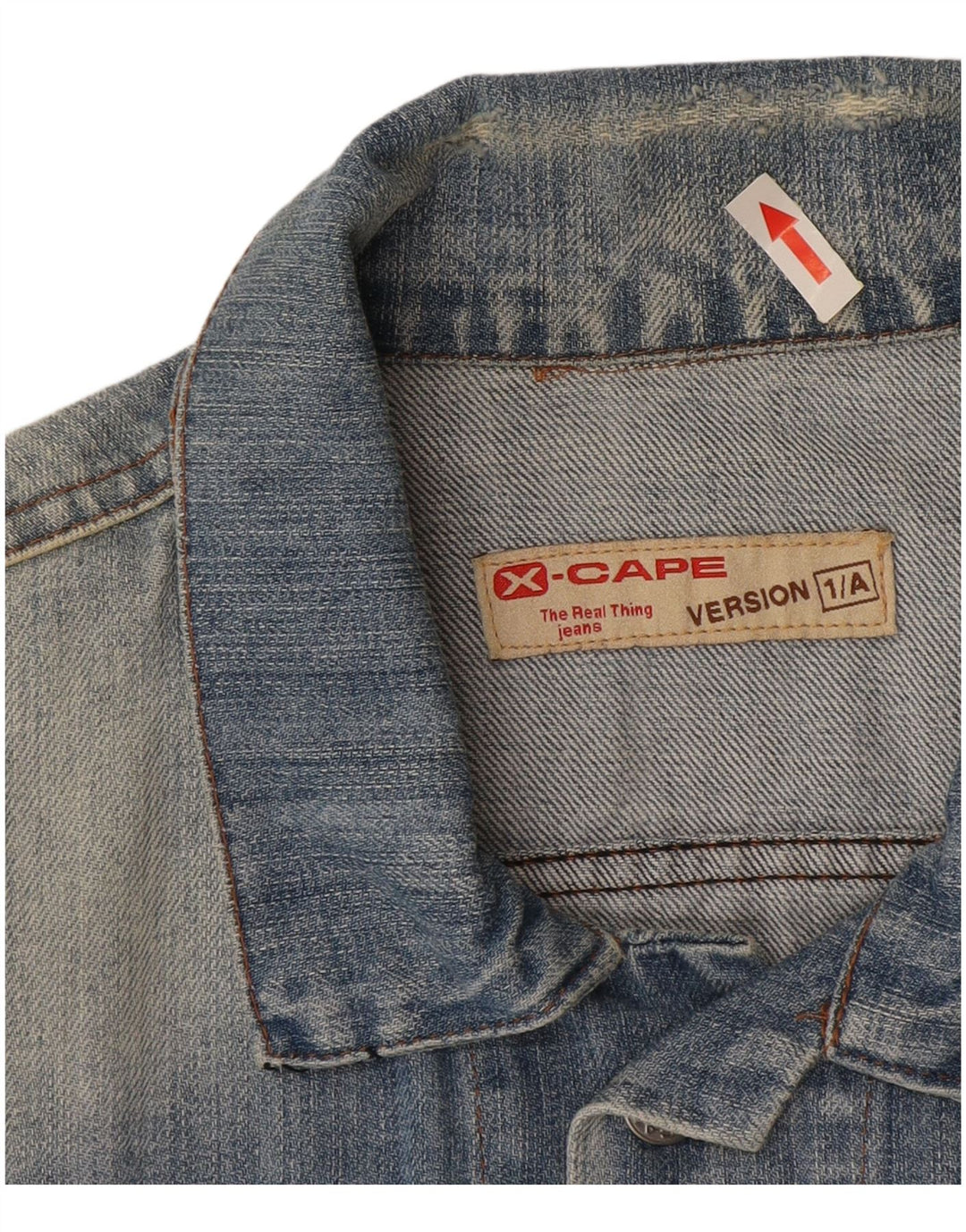 X-Cape Γυναικείο Τζιν Μπουφάν UK 18 XL Μπλε Βαμβακερό